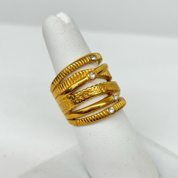 SS Cuff Ring - Picture 2 of 6